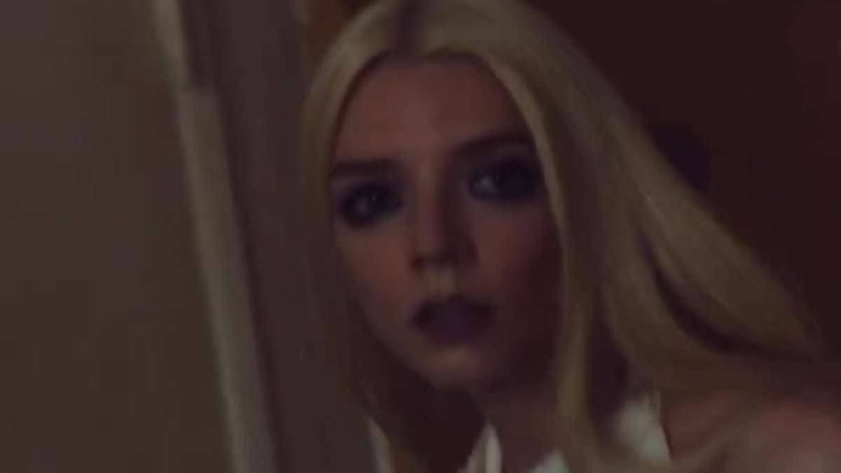 Anya Taylor-Joy throws herself on top of Charles Melton in steamy new Rolling Stones music video for band's latest single Jealous Lover