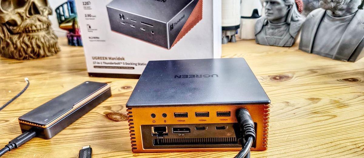 Ugreen Maxidok 17-in-1 Dock review: A Thunderbolt 5 docking station with more ports and features than you'll know what to do with