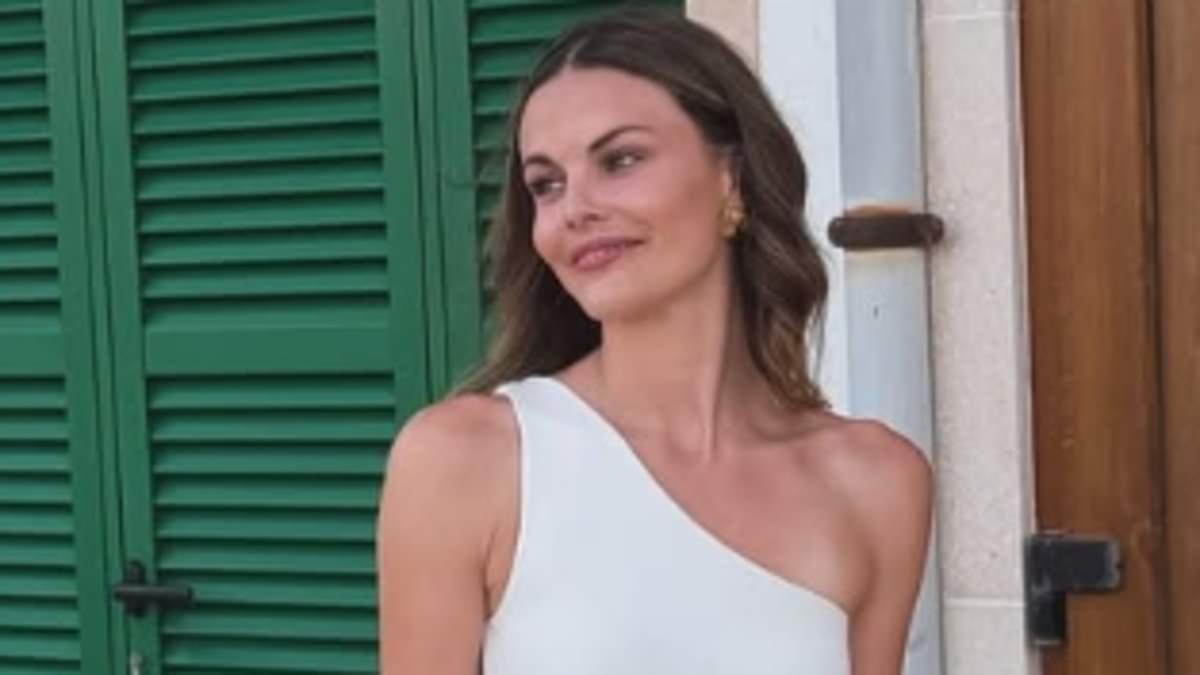 Emily Blackwell kicks off her wedding festivities in Mallorca with cocktails alongside Made In Chelsea co-stars and husband Jordan Oldershaw ahead of their second ceremony
