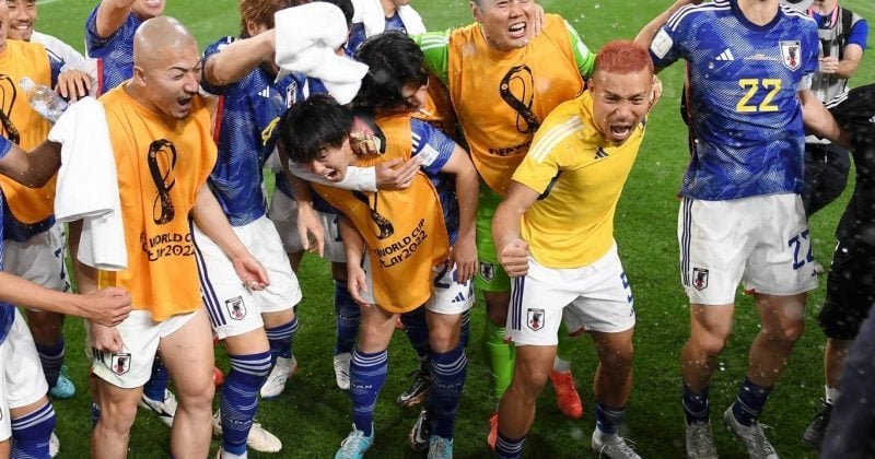 Japan scores early against Tunisia in World Cup Group F match