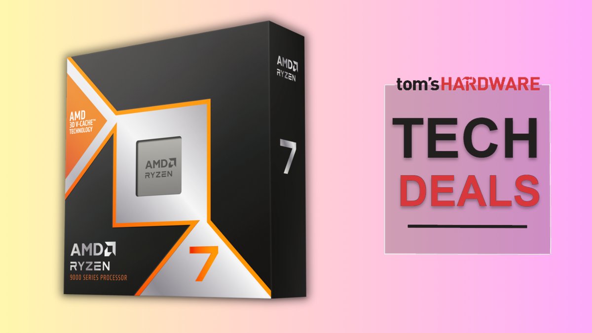 Powerhouse AMD Ryzen 7 9800X3D hits record-low price at Amazon UK, now just £339.99 — get one of our favourite gaming CPUs with its game-changing AMD 3D V-cache technology