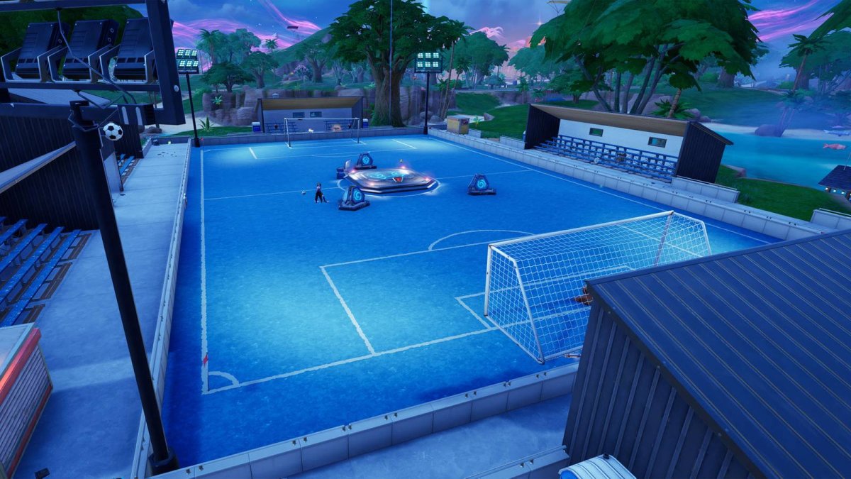 Where to find the soccer field in Fortnite Chapter 7 Season 3