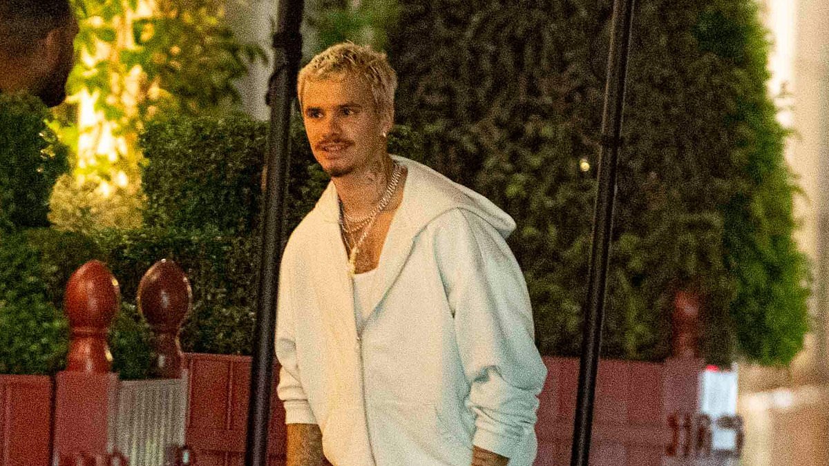 Romeo Beckham and Kim Turnbull enjoy dinner with pals in Paris after he walked the runway for Willy Chavarria during Men's Paris Fashion Week