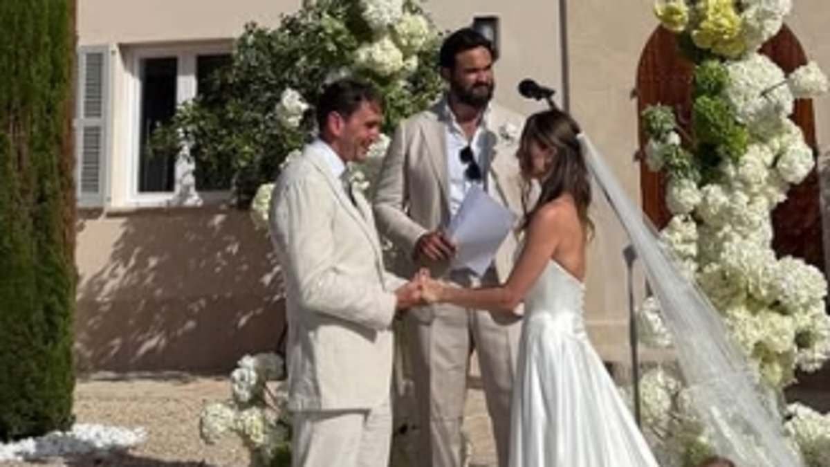 Made In Chelsea's Emily Blackwell marries Jordan Oldershaw in second Mallorca ceremony attended by her former co-star pals