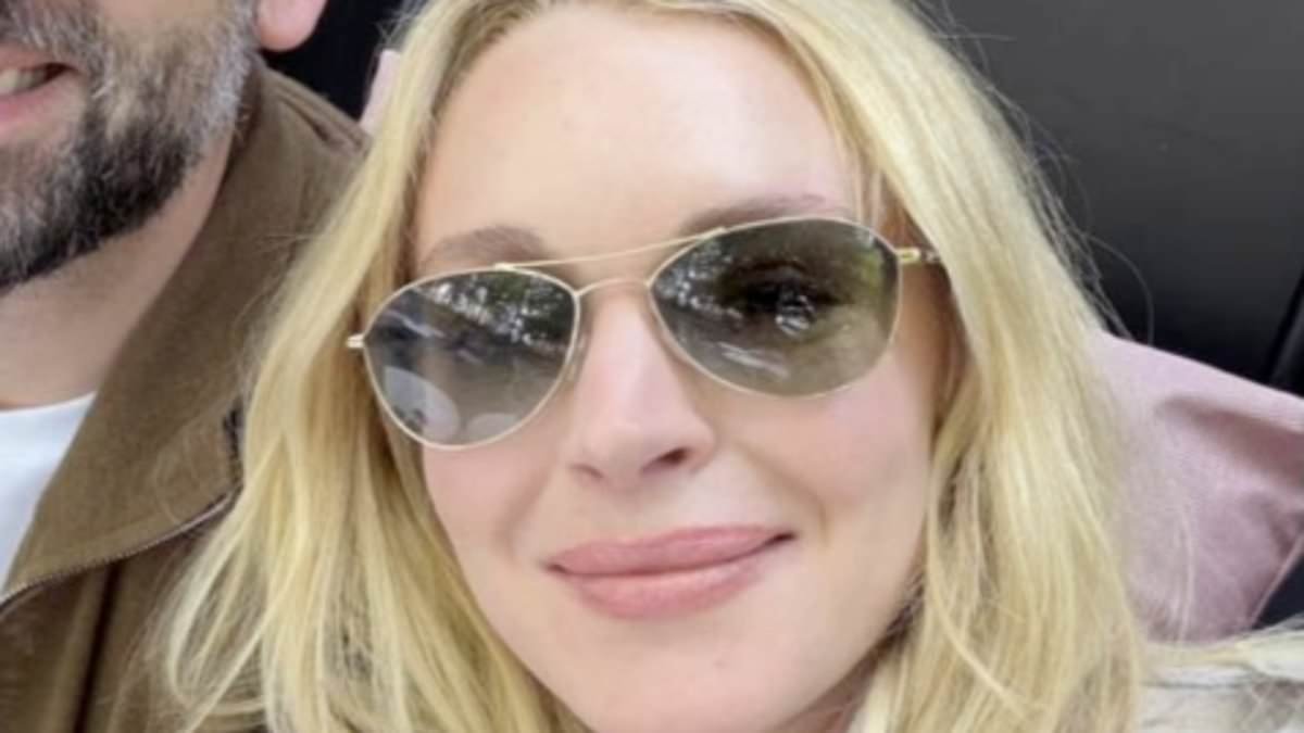 Lindsay Lohan gives rare glimpse at family life in Dubai with son, two, as she celebrates husband's 40th birthday