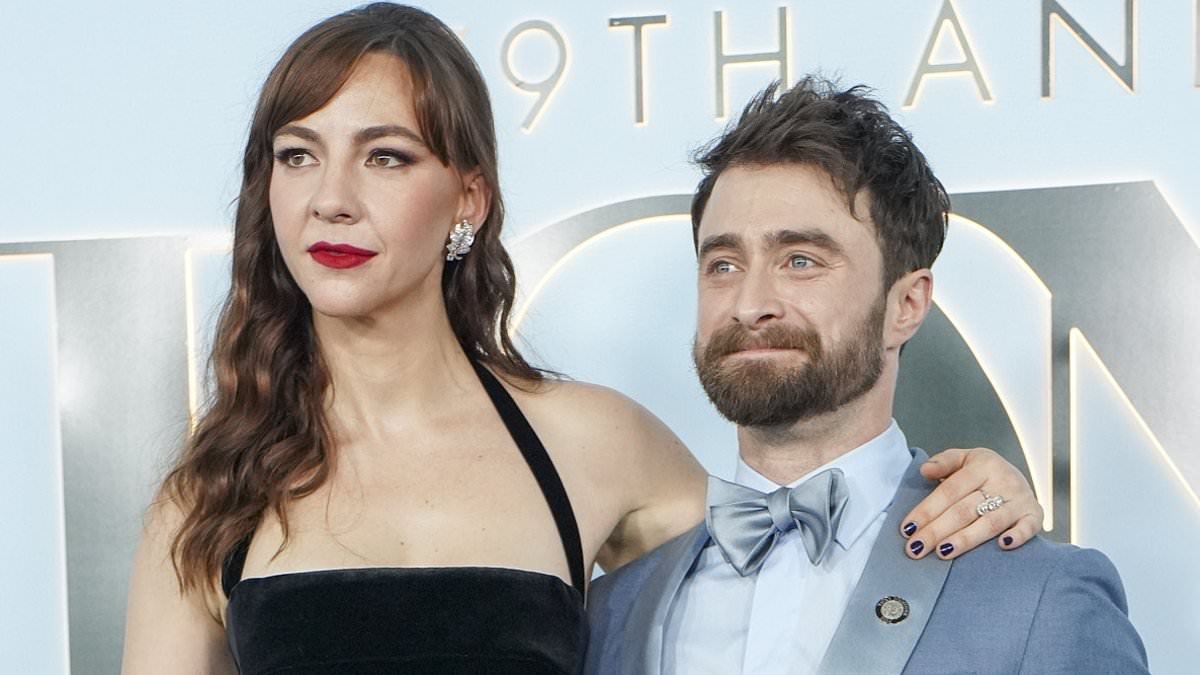 Daniel Radcliffe is dwarfed by 5ft 7in partner Erin Darke on red carpet date night at 2026 Tony Awards