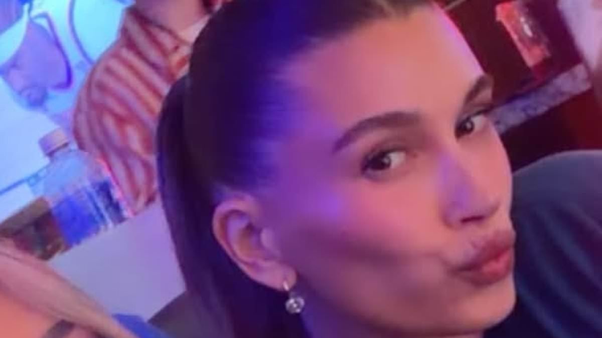 Hailey Bieber cozies up to pop superstar in VIP seats at Knicks game… and it's NOT Taylor Swift