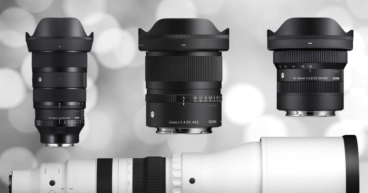 Save Big on Sigma Lenses From Wide-Angle to Super Telephoto