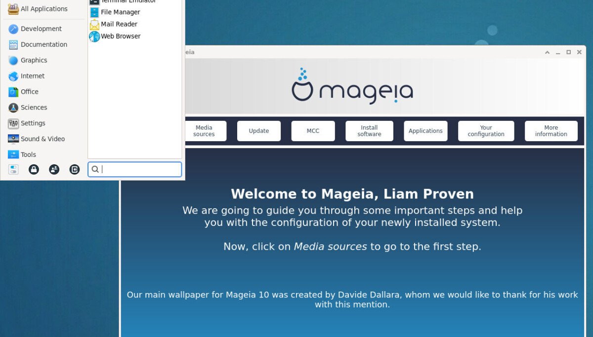 Mageia 10 keeps the 32-bit Linux flame alive