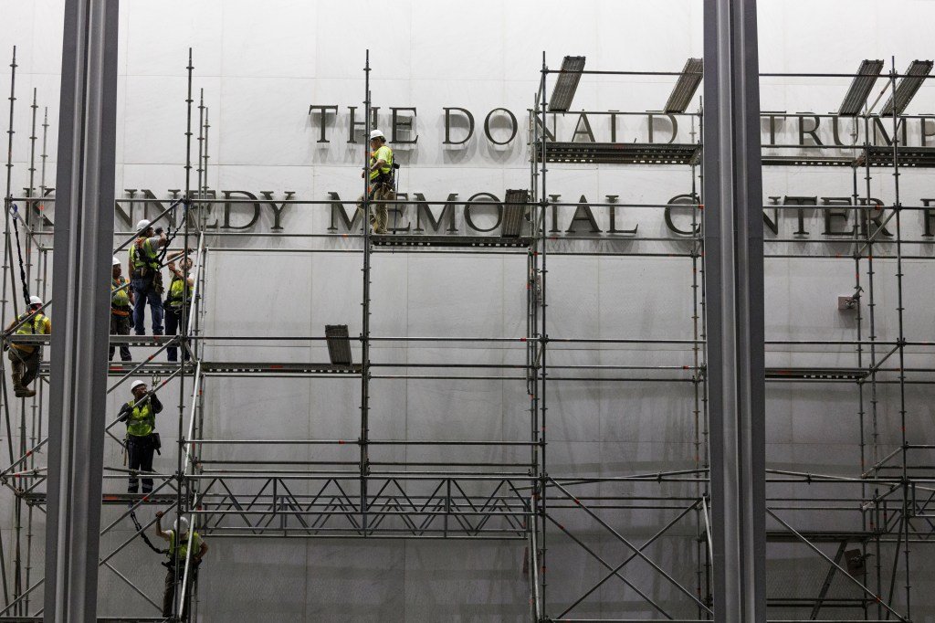 As Deadline Passes, Kennedy Center Asks For More Time To Remove Trump’s Name From Facade