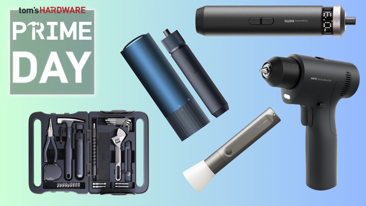 Last chance to save up to 55% on these brilliant Hoto tools for PC builders and hobbyists, starting from $14 — super low prices set to end soon on cordless electric screwdrivers, drills, flashlights, vacuum cleaners, and more