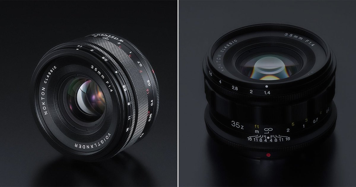 The Voigtländer Nokton 35mm f/1.4 Arrives on RF and Z Mount Next Month
