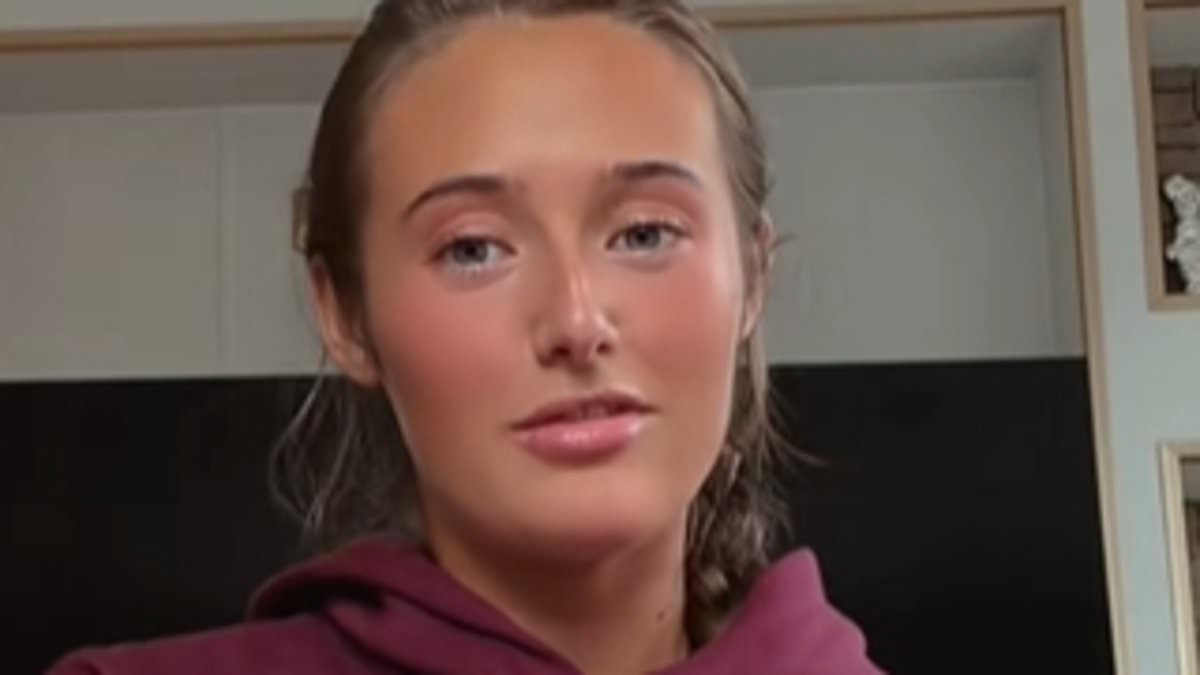 Venezuela Fury, 16, tries her hand at cooking as she whips up an 'easy' rice pudding in her new caravan kitchen after being 'in talks for huge fly on the wall TV series'