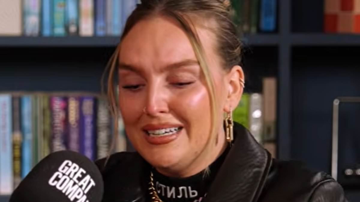 Perrie Edwards breaks down in tears as she reflects on her two 'traumatic' miscarriages and the impact the losses had on her future pregnancies