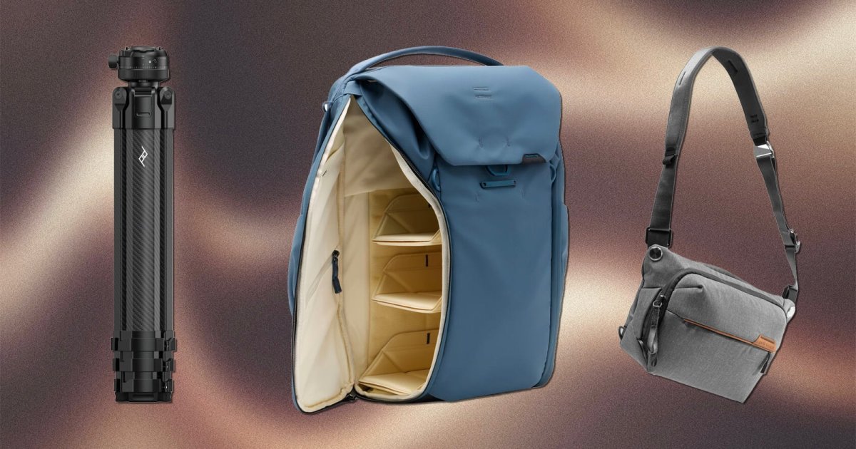 Save Up to 50% On Peak Design Bags, Cases, and Accessories
