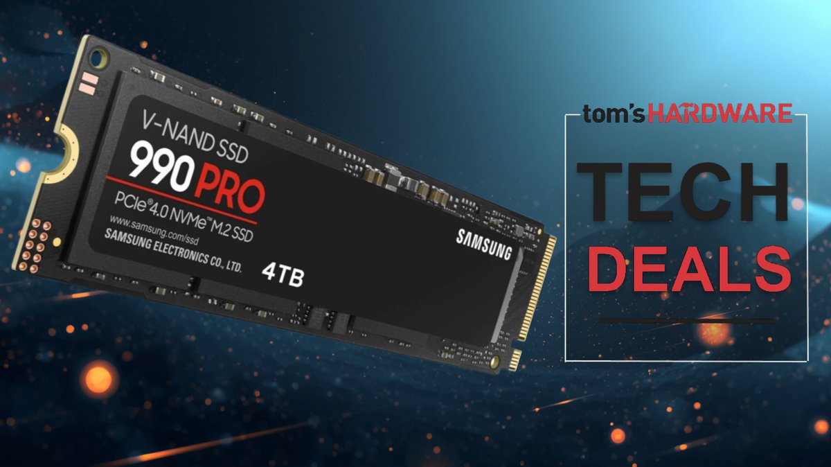 42% slashed off Samsung's 990 Pro SSD, 2TB now $369 — $270 savings brings one of the fastest PCIe 4.0 SSDs to its lowest price in months