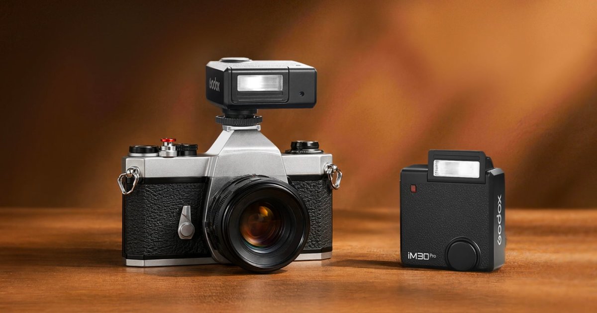 Godox Launches Compact, Retro-Inspired iM30Pro Flash