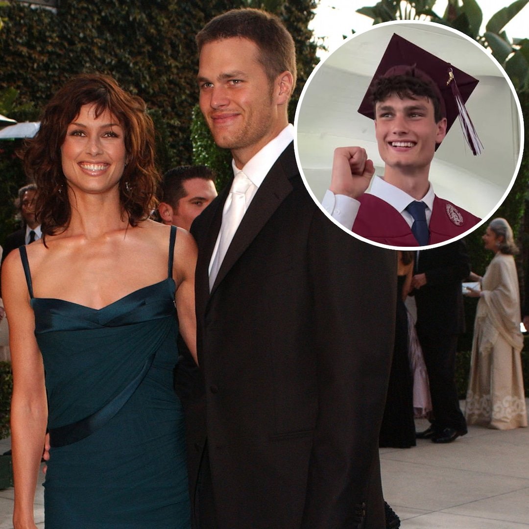 Tom Brady, Bridget Moynahan Reunite for Son's High School Graduation