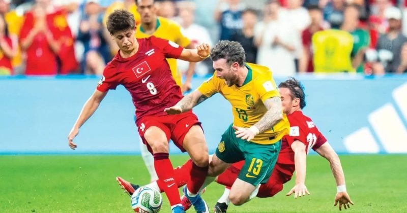 Paraguay leads Türkiye 1-0 at halftime in crucial World Cup Group D match