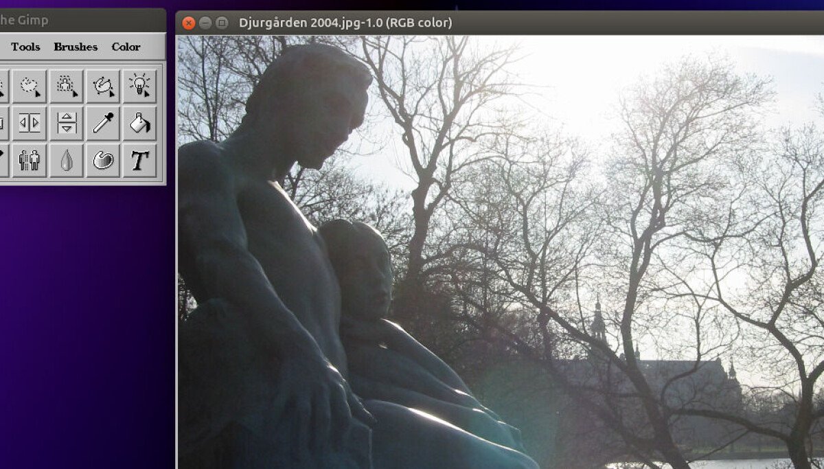 Blast from the past as GIMP 0.54 is revived in Flatpak form