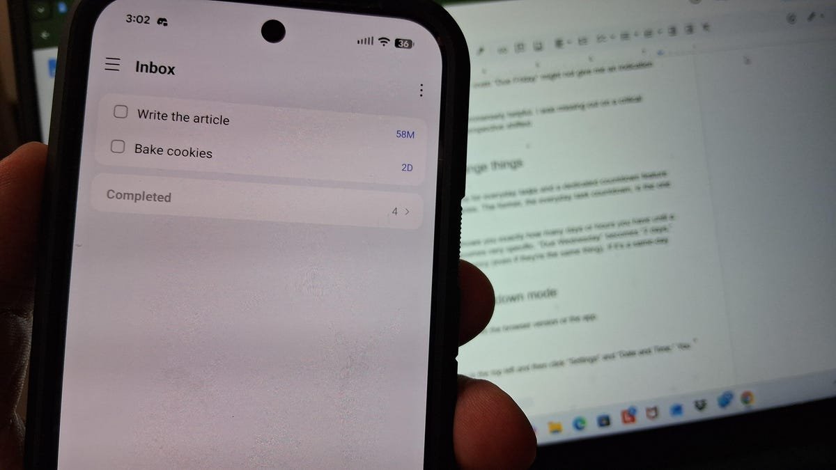 Why 'countdown mode' is the task manager feature I can't live without