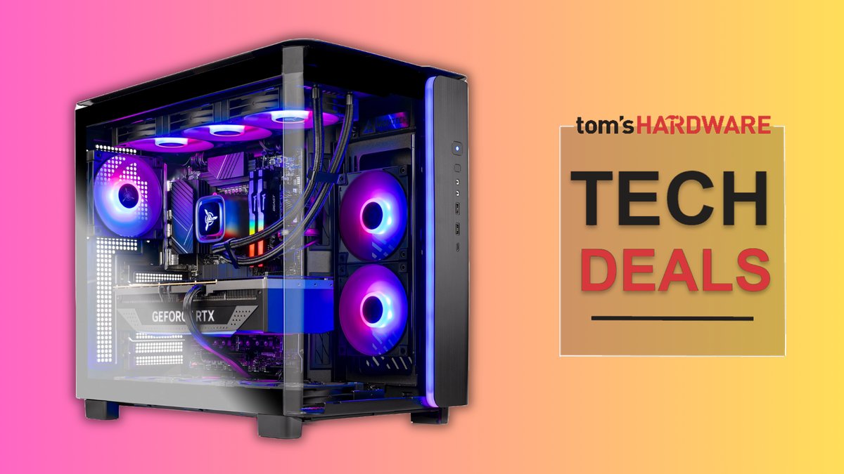 Save a massive $751 on this RTX 5070 Ti gaming PC with a 9800X3D right now — liquid-cooled, 4K-ready Skytech rig with 32GB DDR5 and a 2TB SSD is now just $2,249
