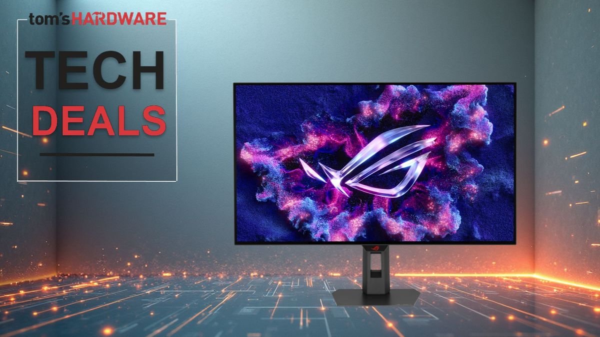 Amazon UK has slashed 43% off this excellent 4K 32-inch OLED gaming monitor — lowest-ever price on this ASUS ROG Strix OLED now just £599