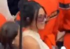 Kim Kardashian addresses that awkward moment she 'stole' Kimi Antonelli's towel at the Monaco Grand Prix as she gifts the Mercedes driver a personalised one