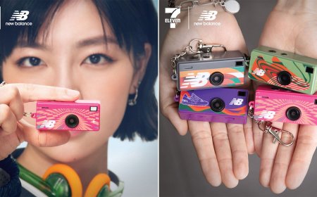 7-Eleven and New Balance Team for a Limited-Edition Camera Crossover