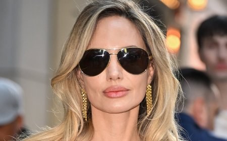 Angelina Jolie makes glamorous appearance at film screening in NYC after another one of her kids dropped ex Brad Pitt's surname