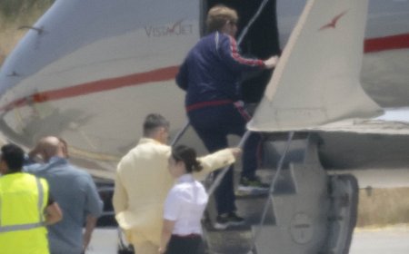 Dua Lipa and Callum Turner's wedding singer Elton John leaves the party early! Star catches a private jet out of Sicily hours after serenading his friends as all the details from the couple's £1.5m weekend are revealed