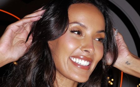 Newly-single Maya Jama flaunts her curves in a sexy white two-piece in first look at Love Island return as the new series kicks off with a moonlight welcome party for the first time