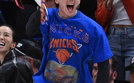 Timothée Chalamet & More Stars Who Witnessed Knicks’ Championship Win