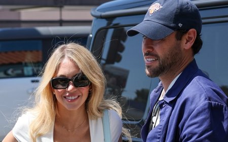 Sydney Sweeney gets boyfriend Scooter Braun's support at her lingerie event in LA after couple's near run-in with Taylor Swift