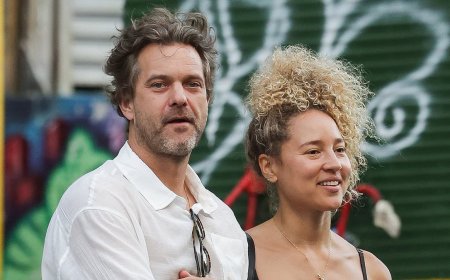 Joshua Jackson sparks romance rumors with model Olivia Burgess as pair hold hands during NYC outing