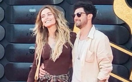 Paris Jackson sparks romance rumours as she puts on a cosy red carpet display with a mystery man at Jackass premiere one year after ending her engagement
