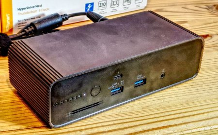 HyperDrive Next Thunderbolt 5 Dock review: An imperfect docking station that's built to last with one feature that might surprise you