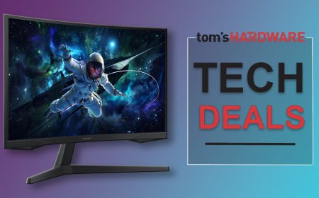Samsung's 32-inch 1440p 165 Hz gaming monitor falls to its lowest price yet with 46% off for Prime Day — grab the curved Odyssey G55C at just $189.99
