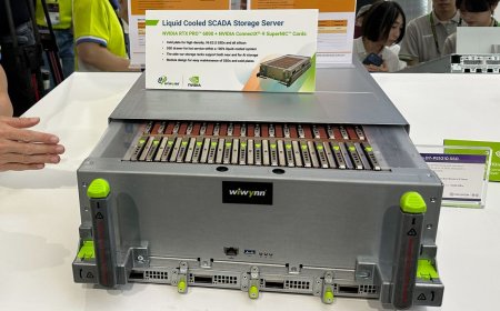 Nvidia's high-speed AI data center storage servers break cover, touting 2.9 petabytes of storage and extreme PCIe 6.0 performance — Wiwynn shows off SCADA server with GPU-accelerated storage