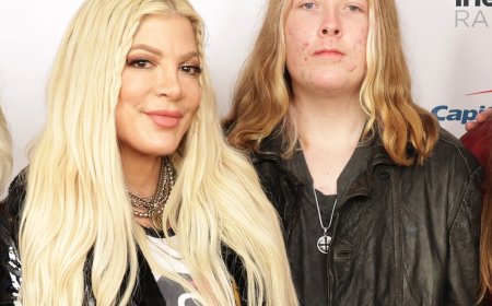 Tori Spelling, Dean McDermott's Son Liam Rocks Pink Hair in Prom Photo