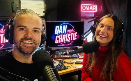Aussie radio stars forced to broadcast show from freezing caravan in backyard following shock axing