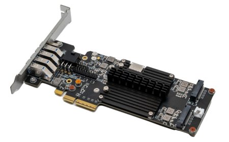 AMD B650 expansion cards hit retail starting at $199 — add four M.2 PCIe 4.0 slots and 11 USB ports to any PC with a PCIe slot