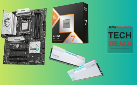 Get AMD's flagship Ryzen 7 9800X3D with 32GB of DDR5 memory and an MSI B850 Wi-Fi 7 motherboard at a discount — Micro Center bundles are now available on Amazon
