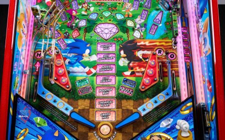Sonic the Hedgehog pinball table revealed on franchise's 35th anniversary