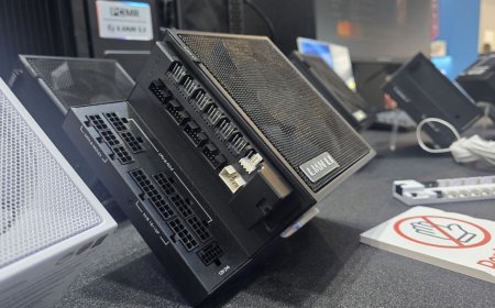 Lian Li's Edge Platinum V2 PSUs have an LED dust indicator, magnetic filter, and a snap-on fan and USB header hub — Edge line's trademark 90-degree power connector also returns