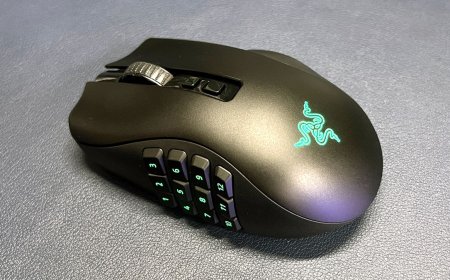 Telehealth doctor treats patients using Razer Naga gaming mouse — 12-button MMO thumb grid simplifies medical workflow, automates medical scripting