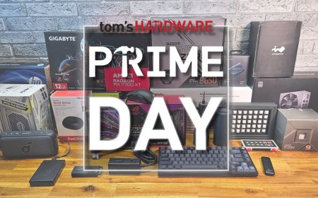 Best Amazon Prime Day tech deals live — PC hardware deals on SSDs, RAM, GPUs, CPUs, gaming laptops, and more