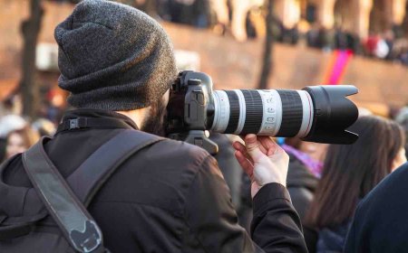 Photojournalists Say ICE Agents Targeted Them and Their Cameras at Delaney Hall Protests