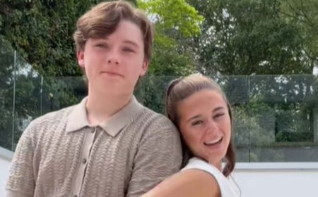 Danny Dyer's rarely-seen daughter Sunnie, 19, dances with music industry boyfriend in a fun video