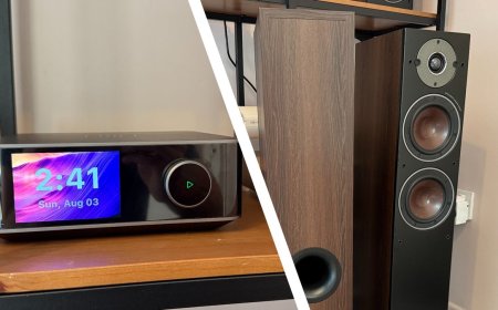 My ultimate Prime Day hi-fi tip — buy the Wiim Amp Ultra for a bargain price and pair it with these floorstanding speakers for a huge-sounding setup